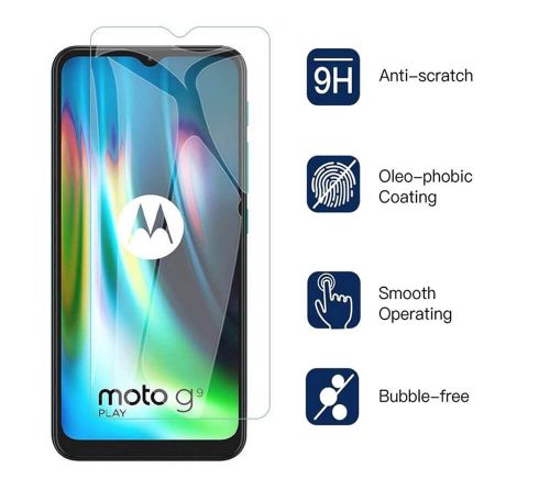 Moto G9 Play Стъклен протектор Glass