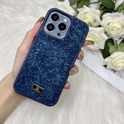 iPhone 15 Оригинален гръб Swarovski 