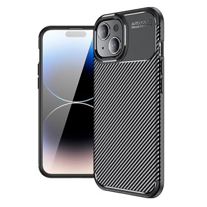 iPhone 15 Силиконов гръб Plaid