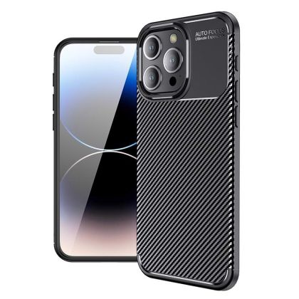 iPhone 15 Pro Силиконов гръб Plaid