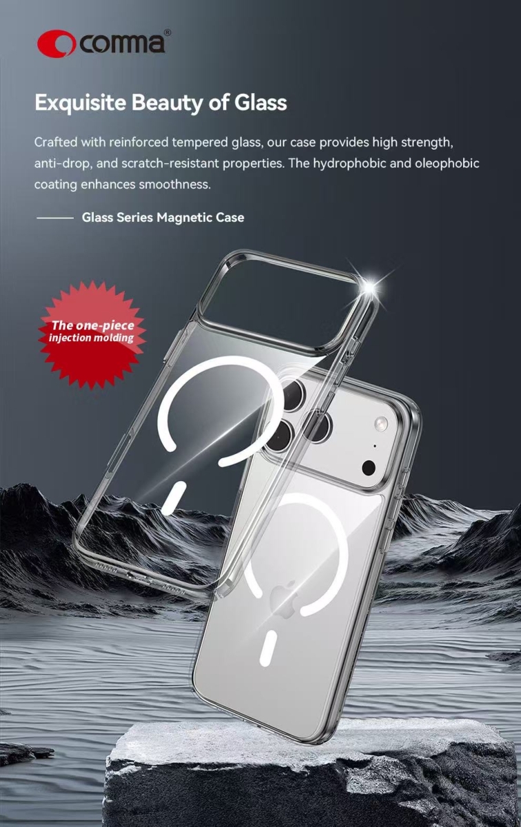 iPhone 17 Pro Comma GLASS SERIES MAGSAFE 