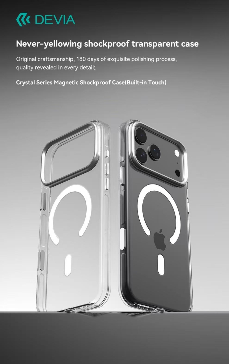 iPhone 17 Pro DEVIA CRYSTAL SERIES 