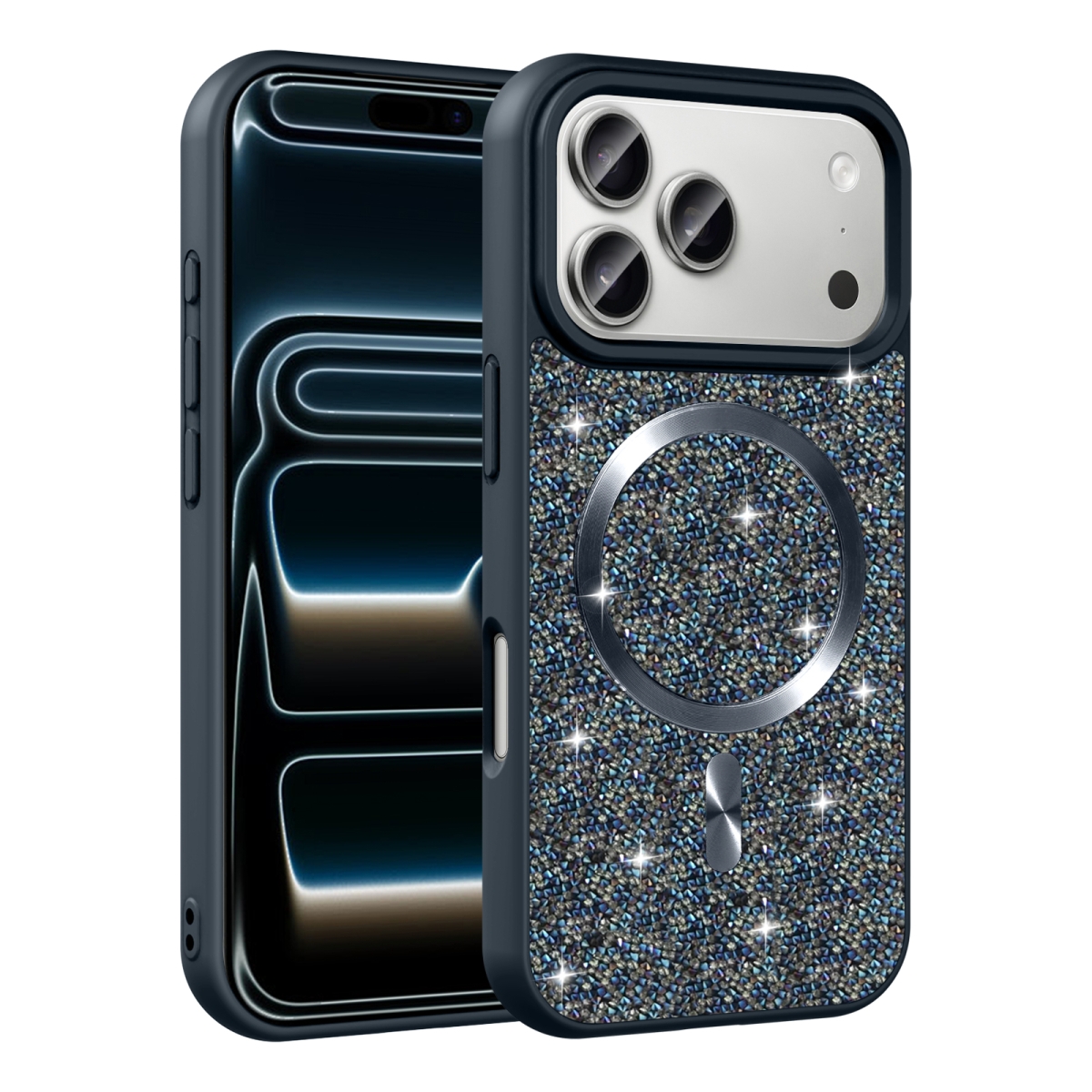 iPhone 17 Pro Max Bling Case MagSafe