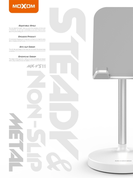 Стойка за мобилен телефон и таблет MOXOM MX-VS11