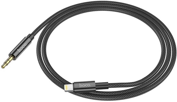 AUX Cable HOCO Jack 3,5mm to Lightning /UPA19/ 1M