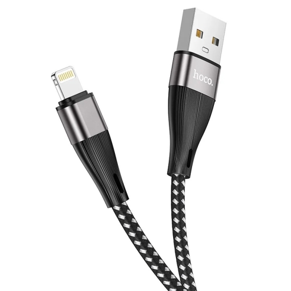 USB кабел HOCO X57 USB to Lightning 2,4A 1m