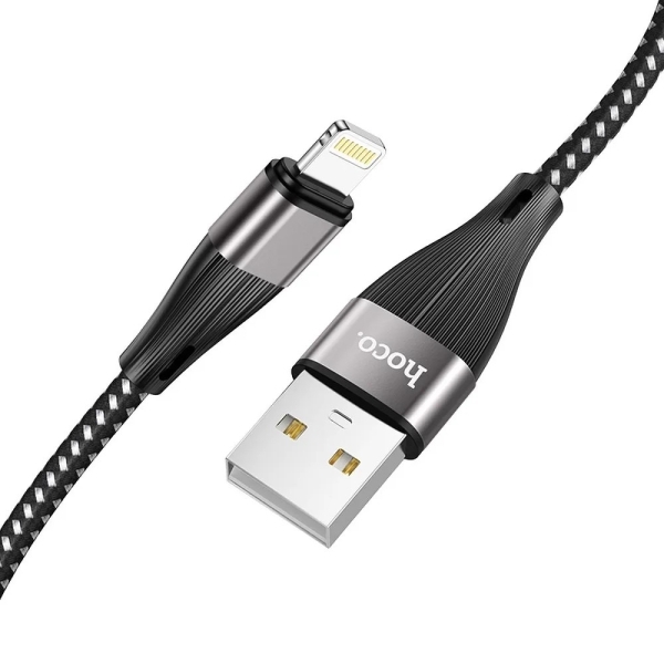 USB кабел HOCO X57 USB to Lightning 2,4A 1m