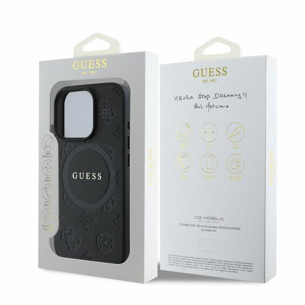 iPhone 16 Pro GUESS SAFFIANO CLASSIC LOGO