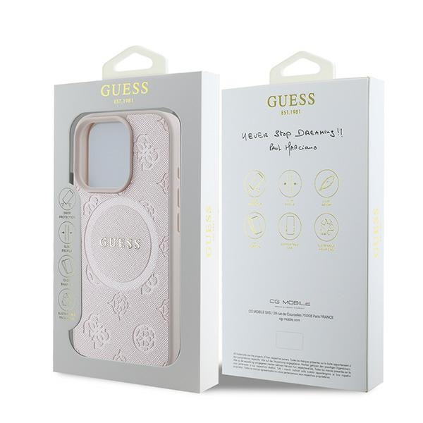 iPhone 16 Pro GUESS SAFFIANO CLASSIC LOGO