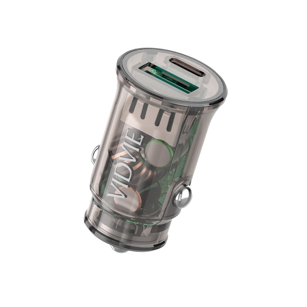 Авто зарядно VIDVIE CC534 12V-24V 30W TC