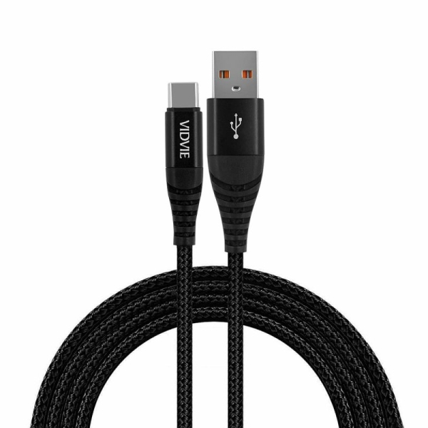 USB кабел VIDVIE CB491 USB to Type C 5V/2.4A 1.2m