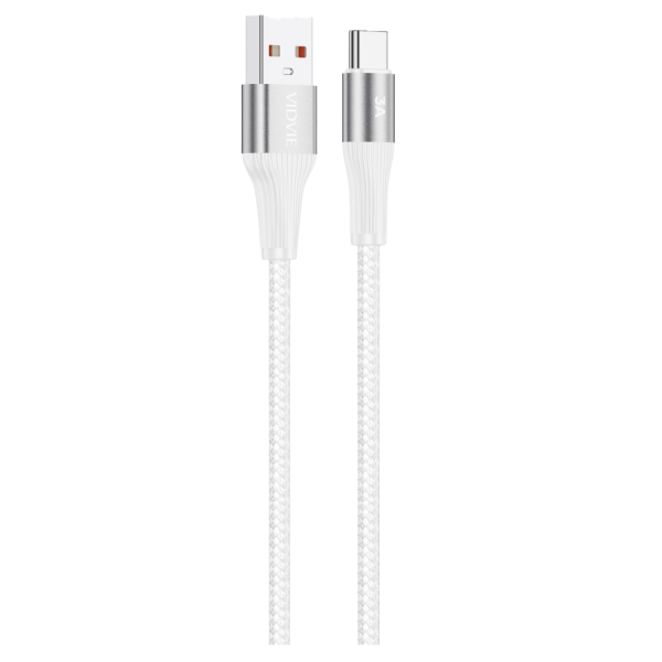 USB кабел VIDVIE CB4038-2M USB to Type C 5V/3A 2m