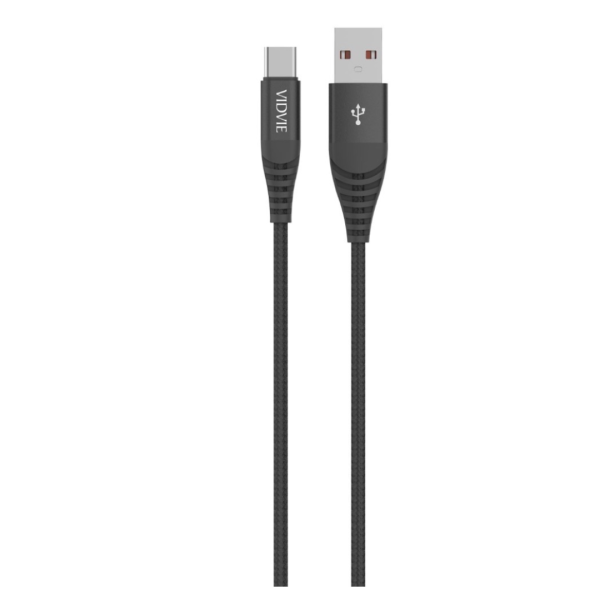 USB кабел VIDVIE CB491 USB to Type C 5V/2.4A 1.2m