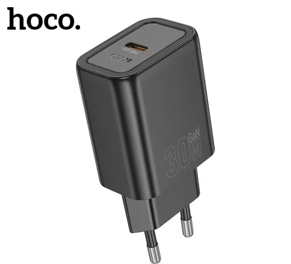 Накрайник адаптер 220V HOCO N62 Type C-port 30W