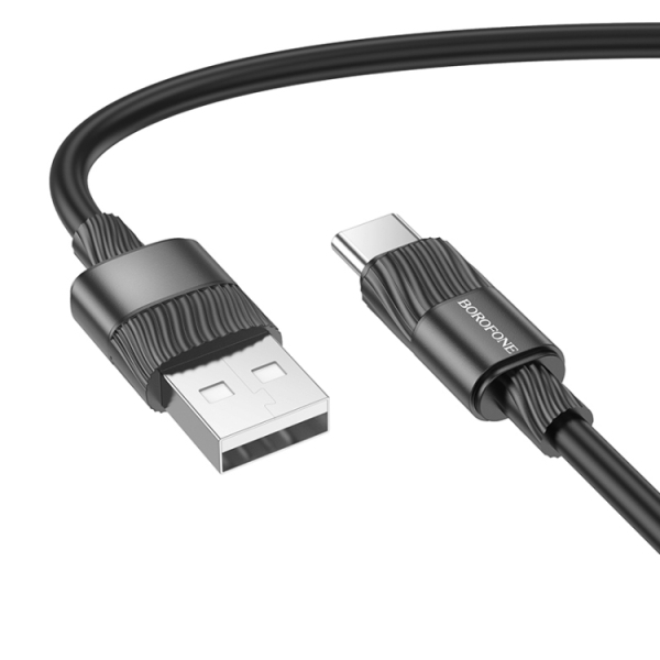 USB кабел BOROFONE BX106 USB to Type C 3A 1m