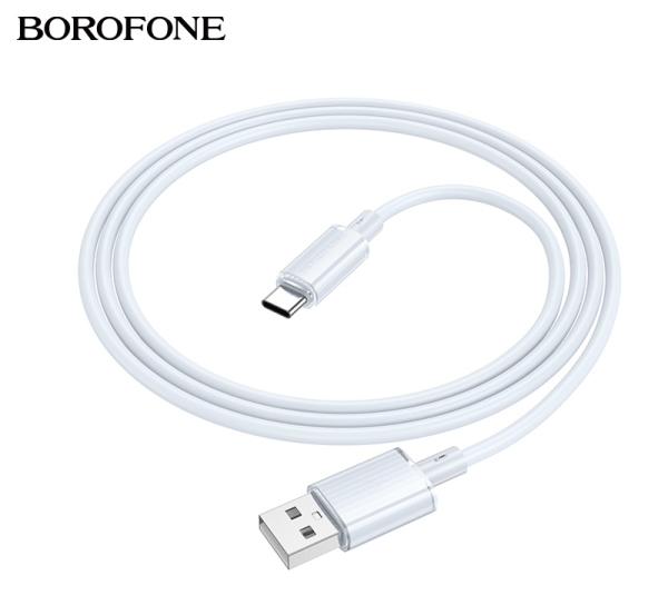 USB кабел BOROFONE BX112 USB to Type C 3A 1m