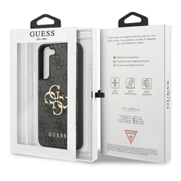Samsung S25 GUESS BIG Metal Logo Case 