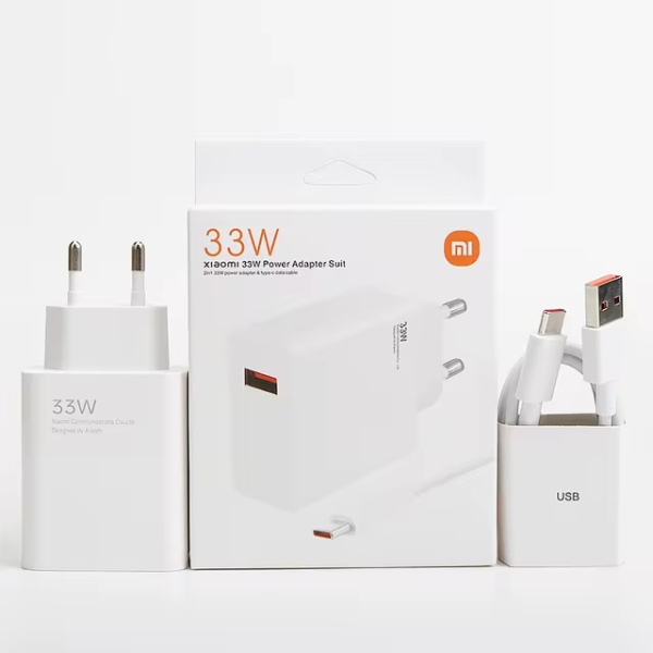 Оригинално зарядно Xiaomi Type C 33W 220V