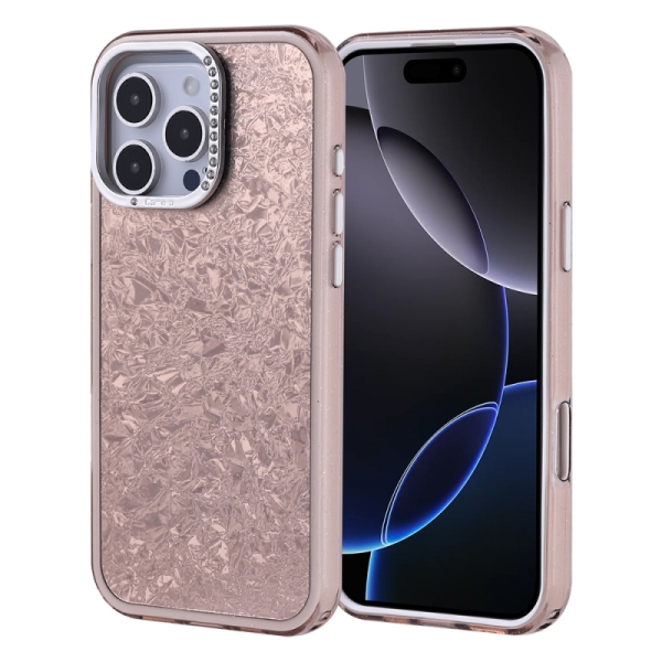 iPhone 16 Pro Max Marble Glitter Case