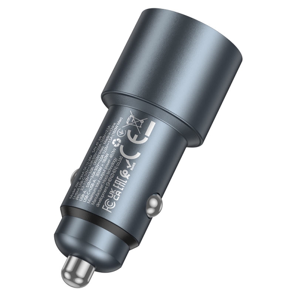 Авто накрайник HOCO Z60 Bloom 48W dual-port PD30W+QC3.0 