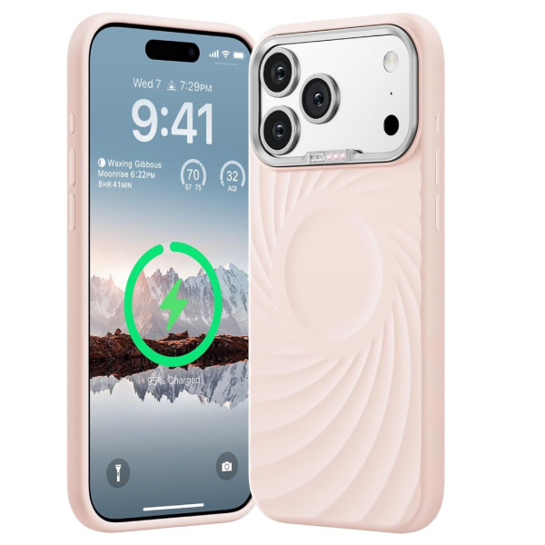 iPhone 17 Pro MEMUMI LIQIUD SILIKON CASE MAGSAFE 