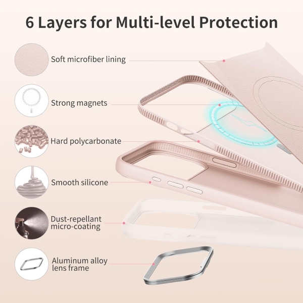 iPhone 17 Pro Max MEMUMI LIQIUD SILIKON CASE MAGSAFE