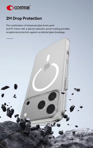iPhone 17 Pro Comma GLASS SERIES MAGSAFE 