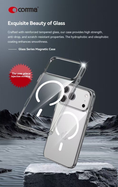 iPhone 17 Pro Comma GLASS SERIES MAGSAFE 