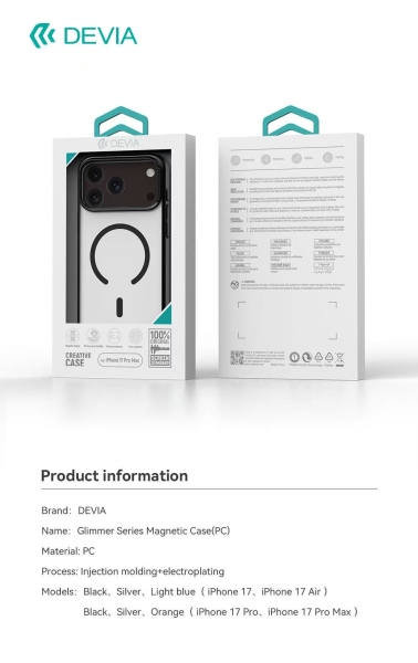 iPhone 17 Pro DEVIA GLIMMER SERIES MAGSAFE 