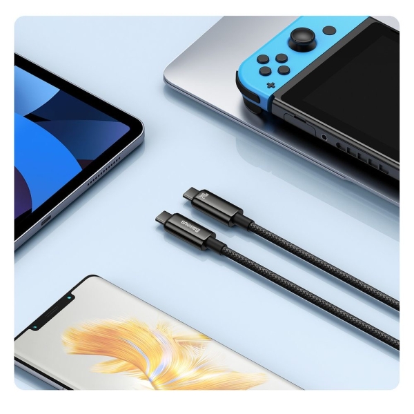 Baseus CAWJ040101 USB-C - USB-C cable 240W 480Mb/s 2m 