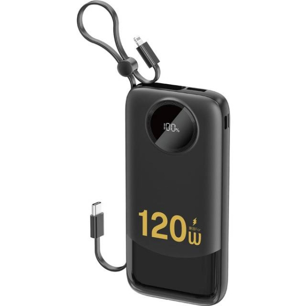 Dudao K13 10000mAh Powerbank with Built-in Cable