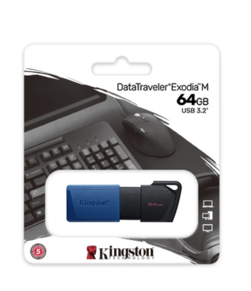 USB FLASH KINGSTON EXODIA M 64GB USB 3.2 