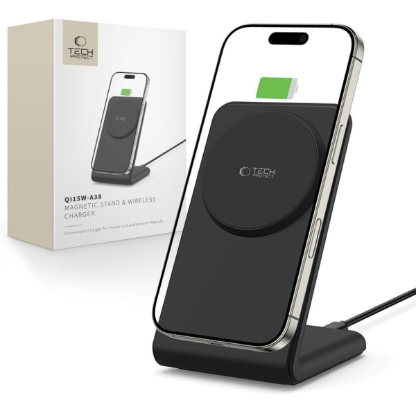 Wireless Charger Tech-Protect 15W-A38 MagSafe 
