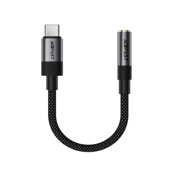 Адаптер Acefast J12 от USB-C към 3,5mm мини жак 