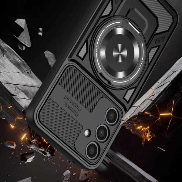 Samsung A16 Ring Armor Mag Case