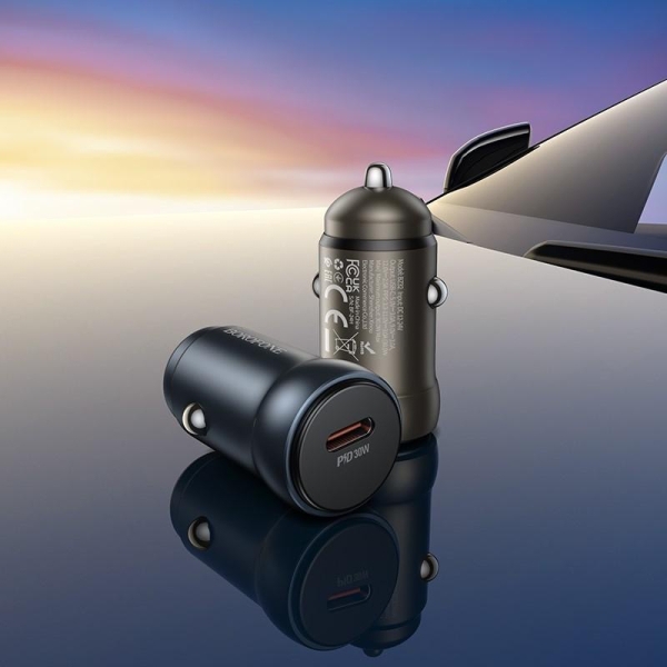 Авто зарядно Borofone BZ32 Type C PD 30W