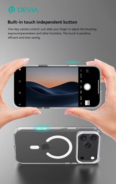 iPhone 18 Pro Max / iPhone 17 Pro Max DEVIA CRYSTAL SERIES 