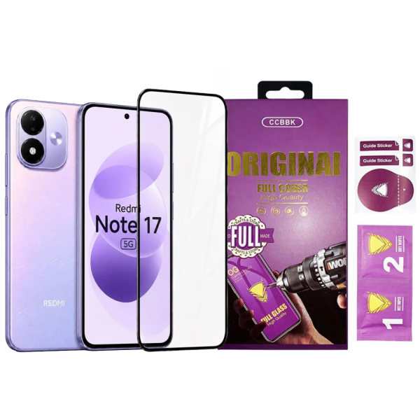 Xiaomi Redmi Note 17 4G Xiaomi Redmi 17 5G OG Full Glue Glass