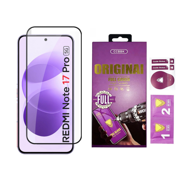 Xiaomi Redmi Note 17 Pro 5G OG Full Glue Glass